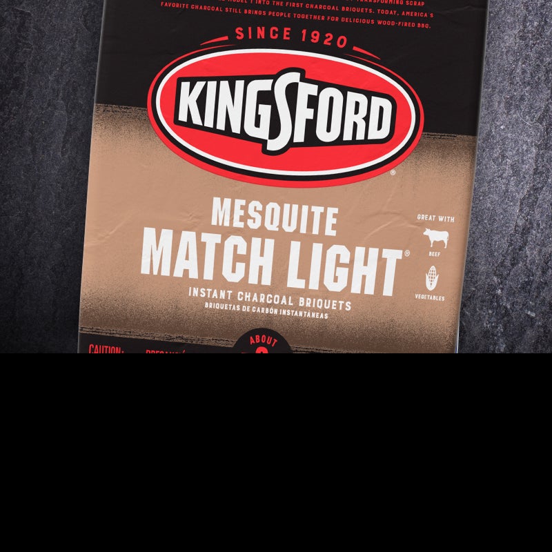 Match Light Charcoal with Mesquite Flavor Kingsford Kingsford Espanol